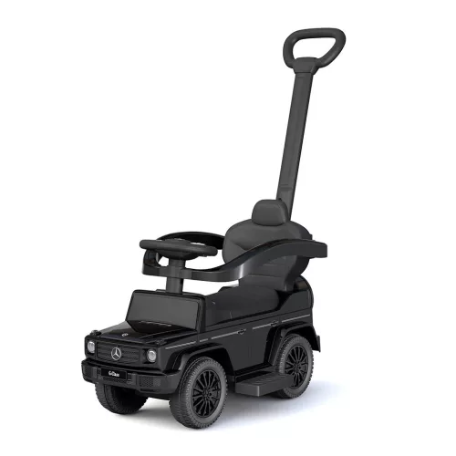 Bébitaxi tolókarral Mercedes Benz G - Class Baby Mix black (Sérült csomagolás)