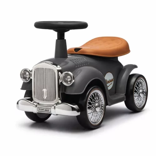 Zenélő bébitaxi Baby Mix Retro szürke