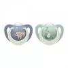 Baba cumi  NUK First Choice Night 0-6m 2 db Hippo/Koala