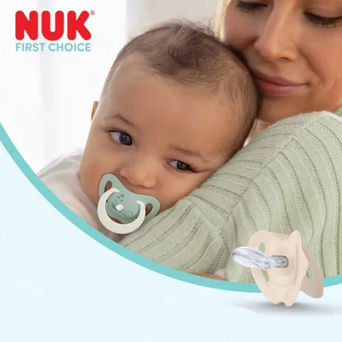 Baba cumi  NUK First Choice Night 6-18m 2 db Hippo/Koala