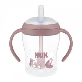   NUK Perfect Match tanuló cumisüveg szívószállal BEAR 150 ml