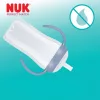 NUK Perfect Match tanuló cumisüveg szívószállal PENGUIN 260 ml