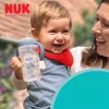 NUK Perfect Match tanuló cumisüveg szívószállal PENGUIN 260 ml