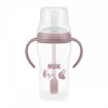 NUK Perfect Match tanuló cumisüveg szívószállal BEAR 260 ml