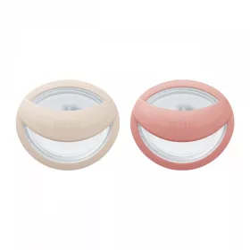 Baba cumi  NUK Perfect Match 0-6m 2 db beige/red