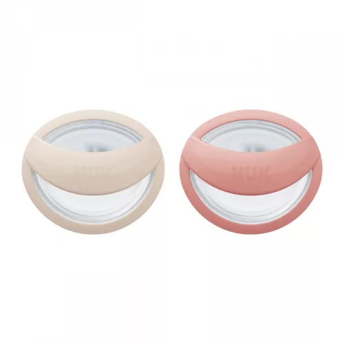 Baba cumi  NUK Perfect Match 0-6m 2 db beige/red