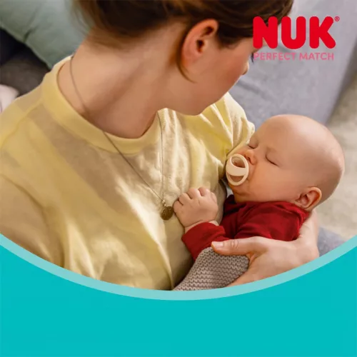 Baba cumi  NUK Perfect Match 0-6m 2 db green/blue