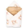 Bélelt babatakaró, pólya autós hordozóba New Baby Love Teddy Bear beige
