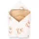 Bélelt babatakaró, pólya autós hordozóba New Baby Love Teddy Bear beige