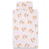 2-részes ágyneműhuzat New Baby Love Teddy Bear 90/120 cm pink