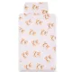 2-részes ágyneműhuzat New Baby Love Teddy Bear 90/120 cm pink