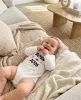 Gyermekek body nyomtatással New Baby BORN IN 2026 pink