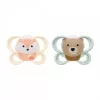 Baba cumi  NUK Perfect Match Air FOX/BEAR 0-2m 2db box