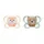 Baba cumi  NUK Perfect Match Air FOX/BEAR 0-2m 2db box