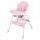 Etetőszék Baby Mix Nora dusty pink