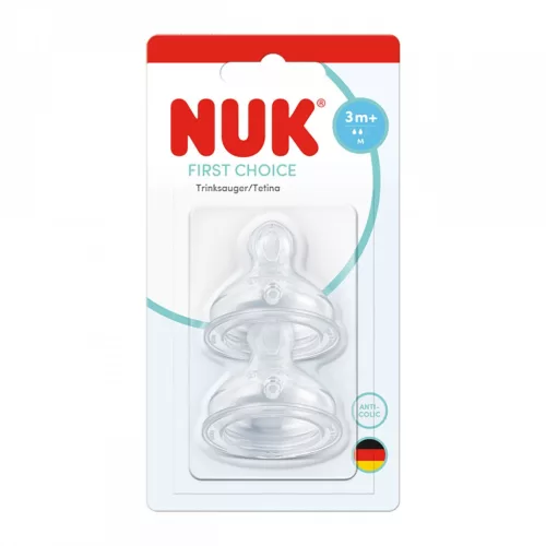 First Choice Nuk M cumifej (3+hónapos kortól) – 2 db