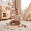 Gyönyörű fa konyhai játékszett kis séfeknek Baby Mix