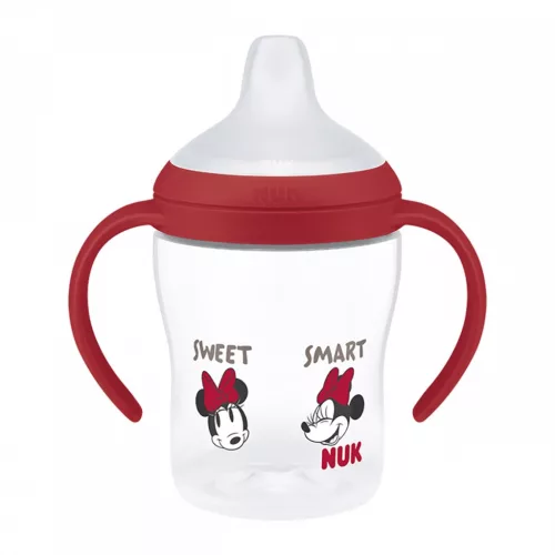 NUK Perfect Match tanuló cumisüveg DISNEY Minnie, red 150 ml