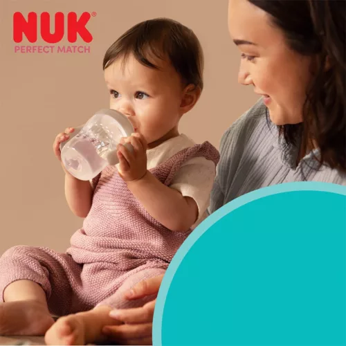 NUK Perfect Match tanuló cumisüveg DISNEY Minnie, grey 150 ml