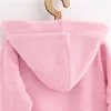 Gyerek frottír fürdőköpeny New Baby pink