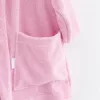 Gyerek frottír fürdőköpeny New Baby pink