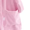 Gyerek frottír fürdőköpeny New Baby pink