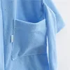 Gyerek frottír fürdőköpeny New Baby blue