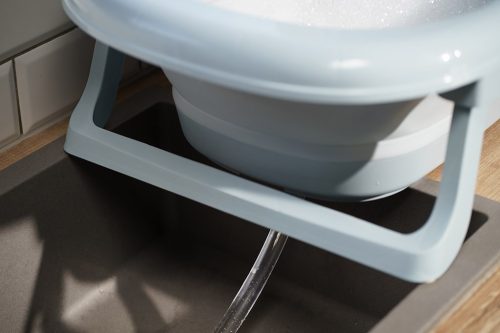 Összecsukható műanyag babakád Tega Baby grey