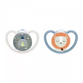   Baba cumi  NUK Perfect Match Air Night FIREFLY/LION 6-18m 2db