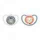Baba cumi  NUK Perfect Match Air Night FIREFLY/LION 6-18m 2db