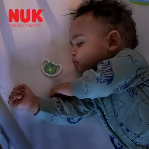 Baba cumi  NUK Perfect Match Air Night FIREFLY/LION 6-18m 2db