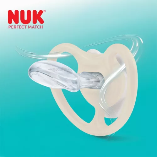Baba cumi  NUK Perfect Match Air Night FIREFLY/LION 6-18m 2db