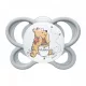 Baba cumi NUK Perfect Match Air Disney Maci Pu 0–6 hónapos grey