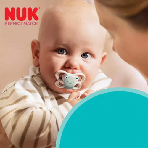 Baba cumi  NUK Perfect Match Air POLAR BEAR 6-18m 1db box