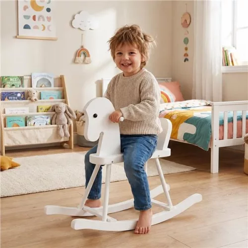 Fa hintaló gyermekeknek Baby Mix fehér