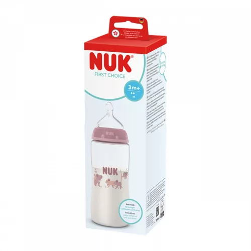 Baba cumisüveg NUK First Choice Temperature Control 300 ml Koala
