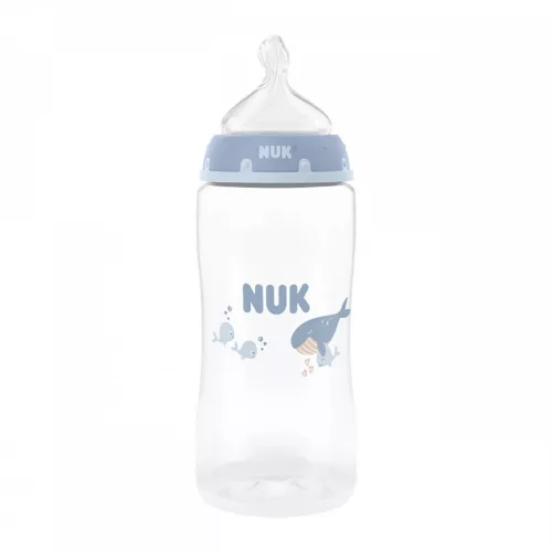 Baba cumisüveg NUK First Choice Temperature Control 300 ml Whale