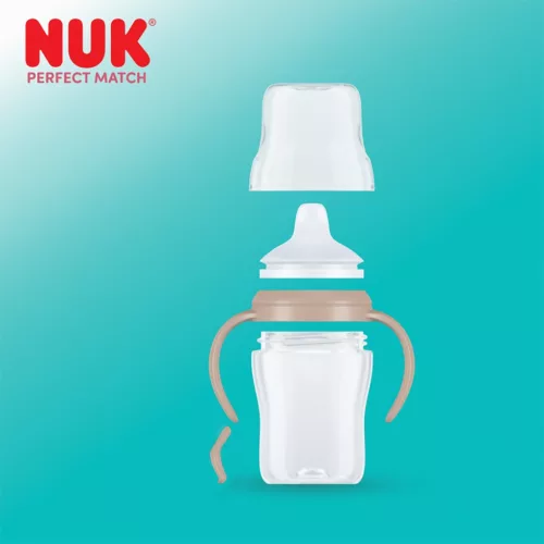 NUK Perfect Match tanuló cumisüveg DISNEY Micimackó szamár 150 ml