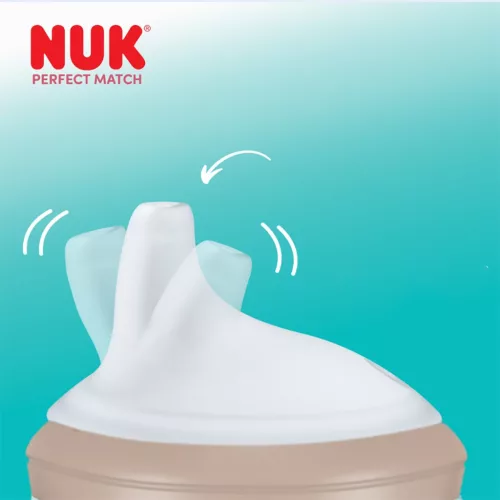 NUK Perfect Match tanuló cumisüveg DISNEY Micimackó szamár 150 ml