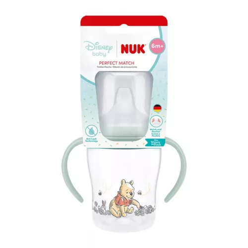 NUK Perfect Match tanuló cumisüveg DISNEY Micimackó Winnie 150 ml
