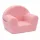 Gyermek fotel oldalsó zsebbel New Baby Teddy pink