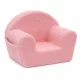Gyermek fotel oldalsó zsebbel New Baby Teddy pink
