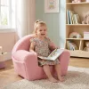 Gyermek fotel oldalsó zsebbel New Baby Teddy pink