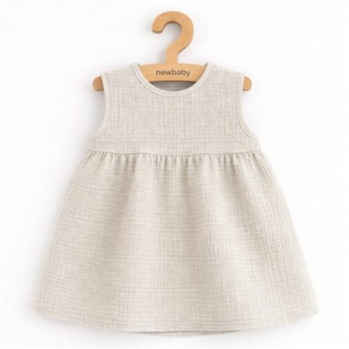 Baba muszlin ruha New Baby Ella linen
