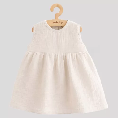 Baba muszlin ruha New Baby Ella linen