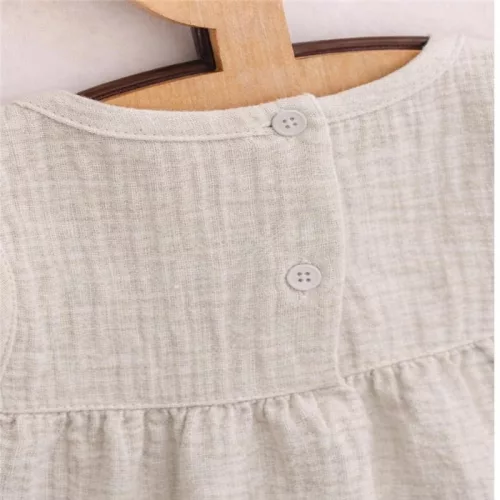 Baba muszlin ruha New Baby Ella linen