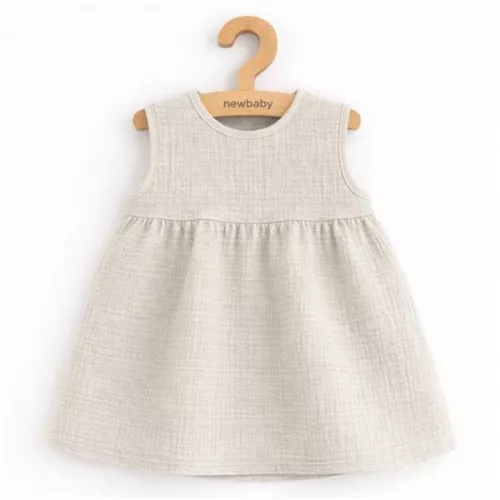 Baba muszlin ruha New Baby Ella linen