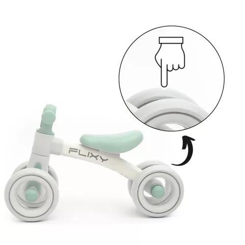FLIXY futóbicikli LED világítással Milly Mally– mint