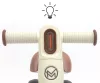 FLIXY futóbicikli LED világítással Milly Mally– cream
