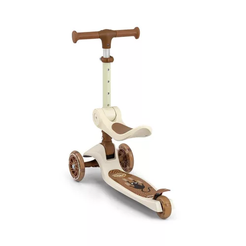 FUZZY háromkerekű üléses-scooter egyensúlyozó roller gyerekeknek classic